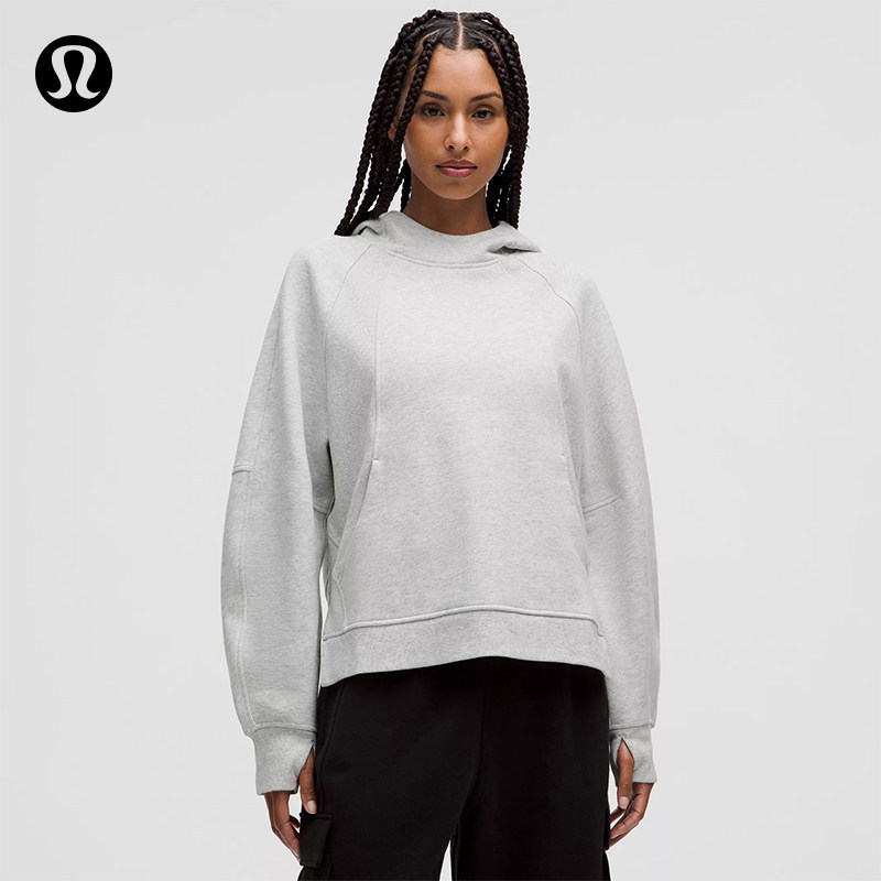 Scuba Women's Loose-Fitting Side-Opening Hoodie丨Lululemon丨Lw3Irds