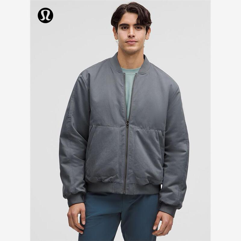 Reversible Men's Reversible Bomber Jacket with Padding丨Lululemon丨Lm4Ar4S Reversible Men's Reversible Bomber Jacket with Padding丨Lululemon丨Lm4Ar4S