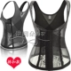 Khóa trước thân áo bằng nhựa body áo vest sau sinh quần áo bụng cỡ lớn corset corset lưới siêu mỏng thoáng khí kích thước lớn - Corset