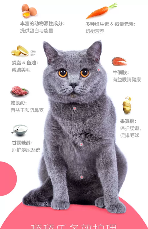 Cature Small Shell Cat Your Highness Cat Licking Le Liquid dinh dưỡng 75g Kitty Điều dưỡng dinh dưỡng - Cat / Dog Health bổ sung