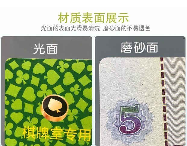 Phòng cờ vua mới mạt chược máy thẻ nhựa PVC thẻ đôi giá trị mờ không phai không thấm nước chống thấm - Các lớp học Mạt chược / Cờ vua / giáo dục cờ vua gỗ