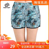 TECTOP exploration summer outdoor breathable and comfortable quick-drying three-point pants womens casual cool and quick-drying shorts