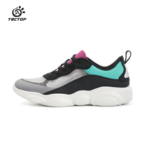 TECTOP Exploration Outdoor casual shoes Mens Tide Brand ins Breathable and Comfortable Mountaineering Shoes Running Shoes Women