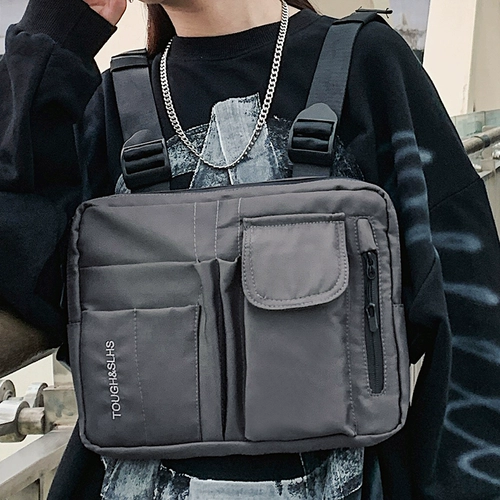 Брендовая нагрудная сумка, мужской рюкзак, тактический жилет