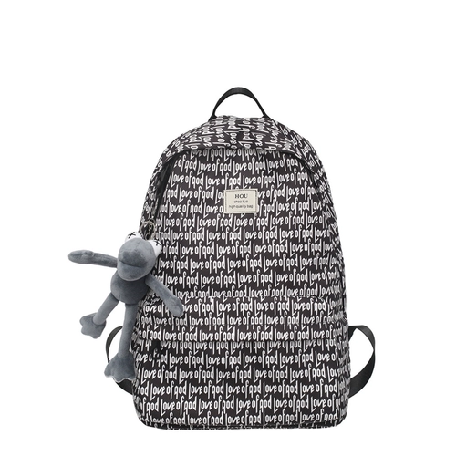 Трендовый вместительный и большой ранец, в американском стиле, подходит для студента, для средней школы