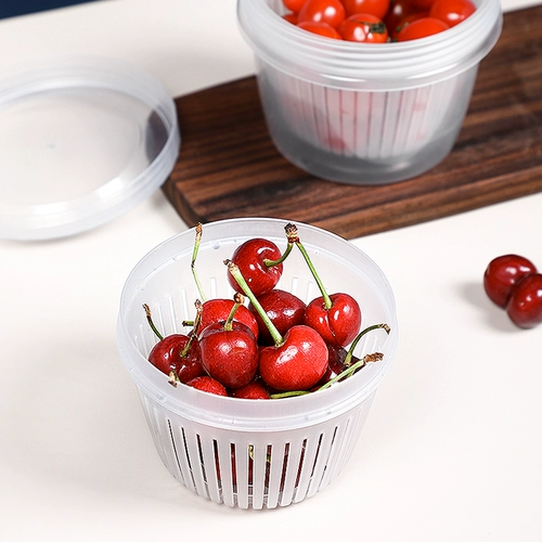 4166. Лук/чеснок/имбирь свежую коробку с двойной слой постоянной и дефузирующей пищи, фруктов и фруктов.