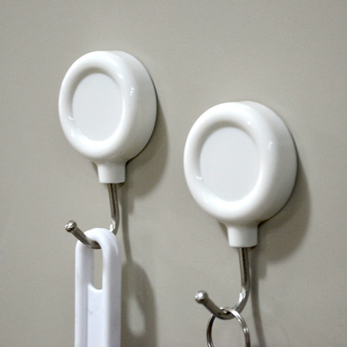 米木 Японский магнитный крючок японский магнитный крюк Специальный магнитный крюк Многоцелевой крюк белый магнит. 519