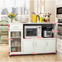 Simple sideboard multifunctional kitchen with wheels high 85cm long 95 120 58cm wide 42cm 1 M 50
