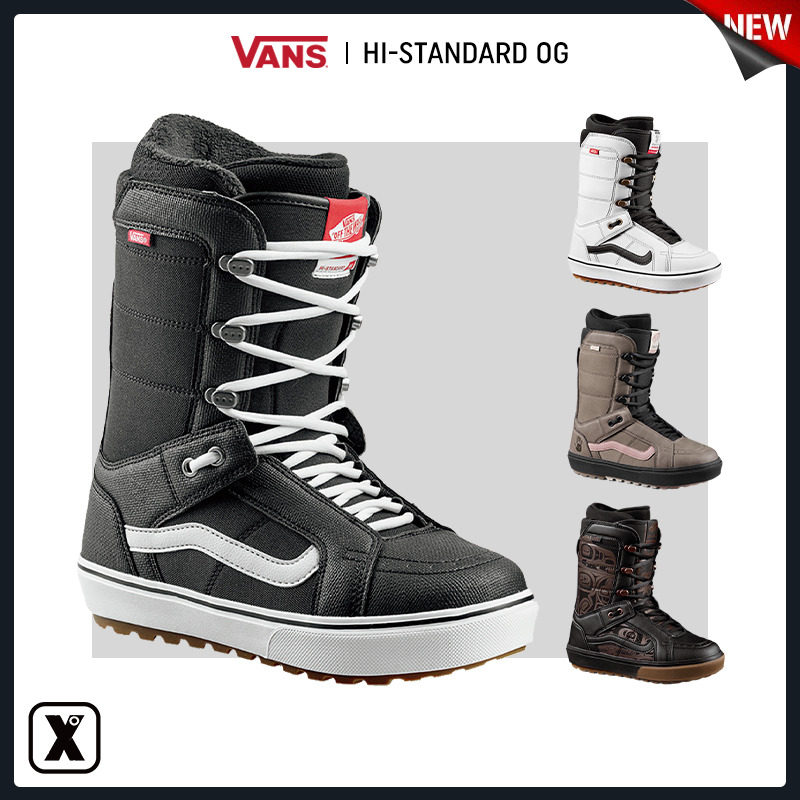 Vulnerable EXDO]W23 VANS snowboard shoes men's ski boots women's American Hi-Standard OG
