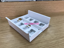 Desk wire slot box replica wire box wire slot U-shaped wire slot double-layer double-sided wire slot