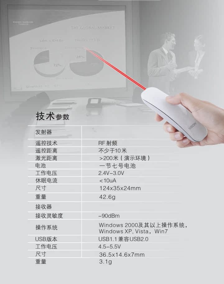 Telecommande - pointeur laser - Ref 383826 Image 9