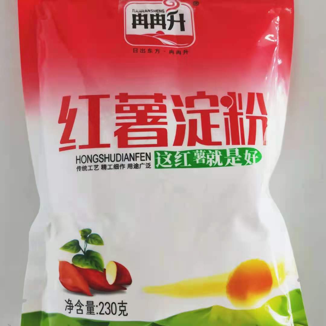 Sweet potato starch farmhouse pure red amaranth without adding fine powder multigrain cold powder crispy meat smooth meat edible corn starch 2 bags