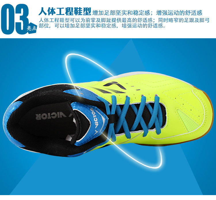 Chaussures de Badminton uniGenre VICTOR - Ref 841556 Image 31