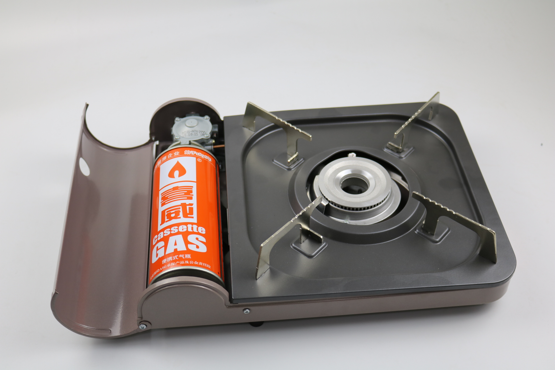Xiwei thẻ xách tay bếp gas thiết bị gas loại bếp gas loại bếp gas - Bếp lò / bộ đồ ăn / đồ nướng dã ngoại lò nướng gas mini