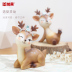Sika hươu đồ trang trí nhỏ trang trí nhà Mỹ sáng tạo dễ thương phim hoạt hình động vật nội thất văn phòng quà tặng sinh nhật đồ trang trí phòng khách Trang trí nội thất