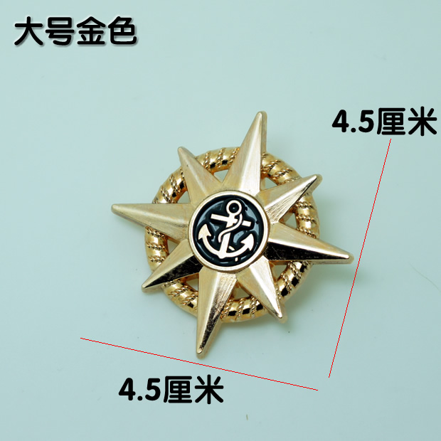 Broche en Alliage argent plaqué or - Ref 1174075 Image 7