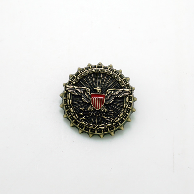 Broche en Alliage argent plaqué or - Ref 1173722 Image 6