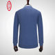 Dingtong Pure Cashmere Sweater ຜູ້ຊາຍອາຍຸກາງເດືອນດູໃບໄມ້ລົ່ນແລະລະດູຫນາວທຸລະກິດ Casual Round Neck Solid Color Sweater Long Sleeve Knitwear New Style