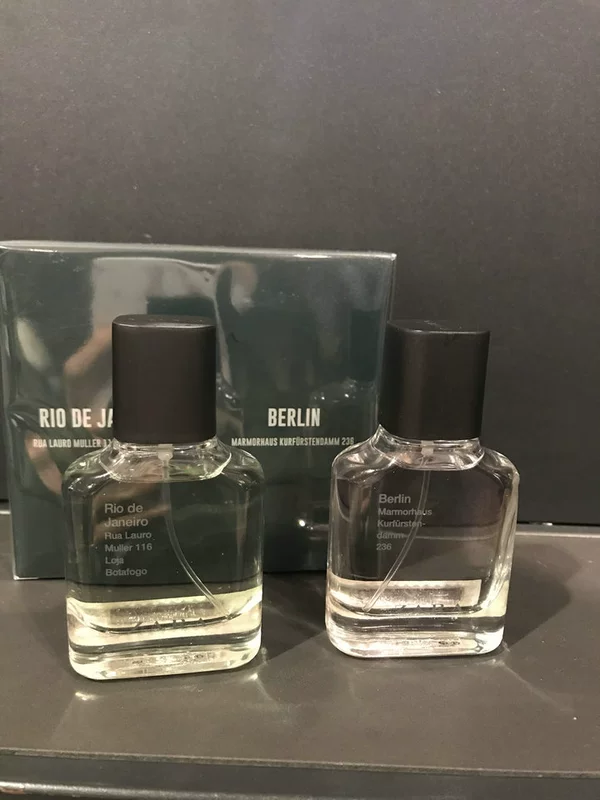 [Spot] Bộ ZARA Rio30ML + Berlin30ML (Rio de Janeiro + Berlin) Eau de Toilette - Nước hoa