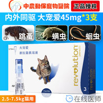 Big favorite in vitro deworming 45mg cat in vivo and in vitro one ear mite flea lice heartworm insecticidal drops three