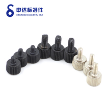 Hand-tight screws DVD optical drive motherboard graphics card and other fixed computer tool-free screw diameter M3M4 black and white