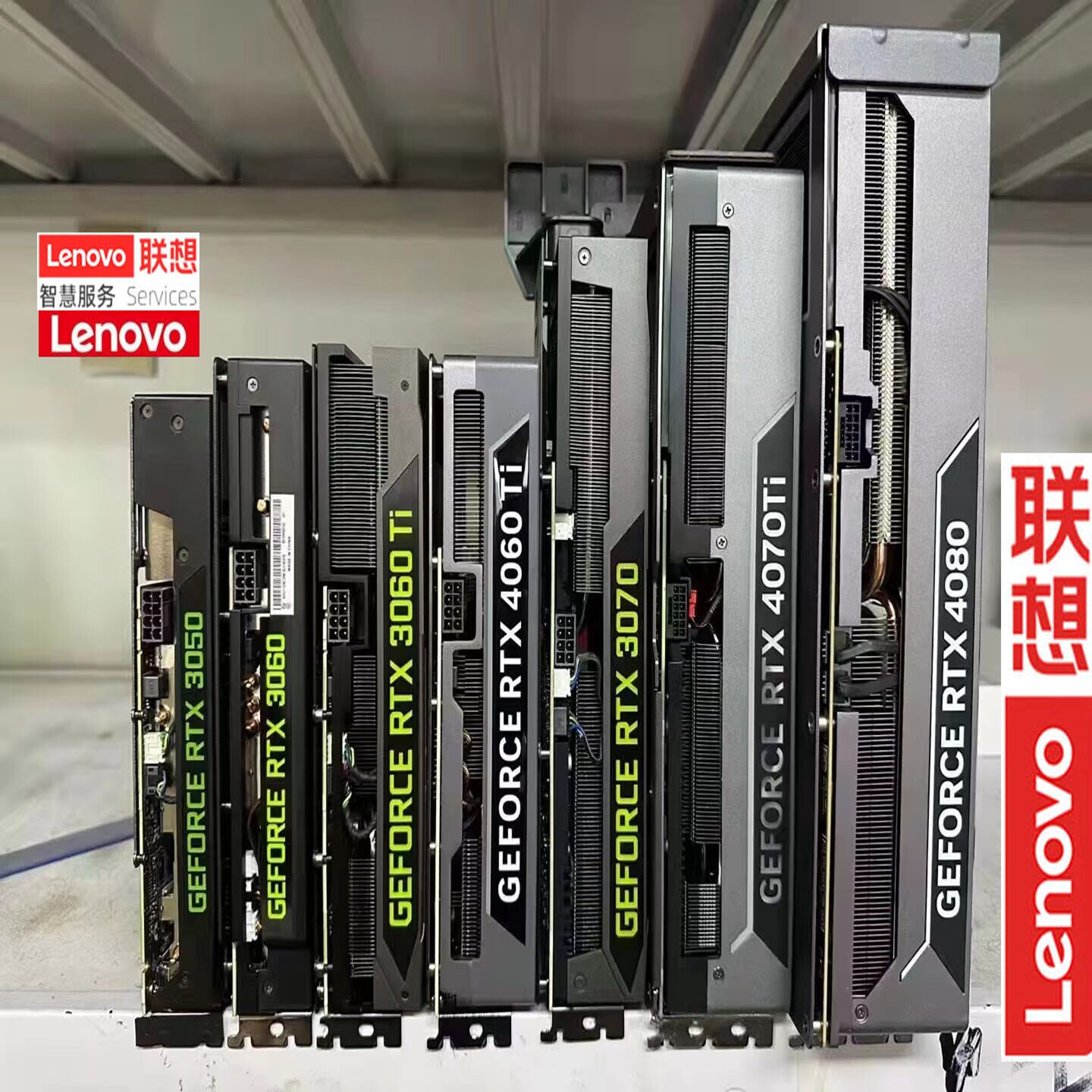 Настольная видеокарта Lenovo RTX 5060TI-16G RTX 3080TI-8G RTX3060TI/8G Изображение 1