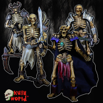 (Pre-sale) SToy Skeleton World Kulu World Large Set of 4 Action Figures Myth Legion