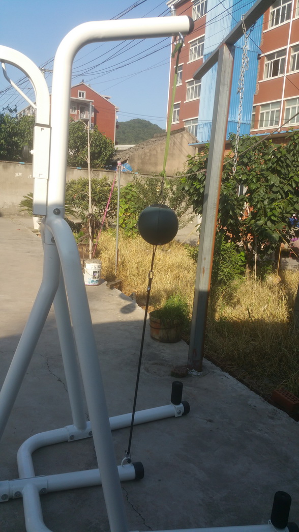 Quả bóng lê và đôi tốc độ treo bóng bao cát hỗn hợp khung treo đấm bốc Sanda Muay Thái thiết bị chiến đấu toàn diện - Taekwondo / Võ thuật / Chiến đấu trụ đấm bốc phản xạ
