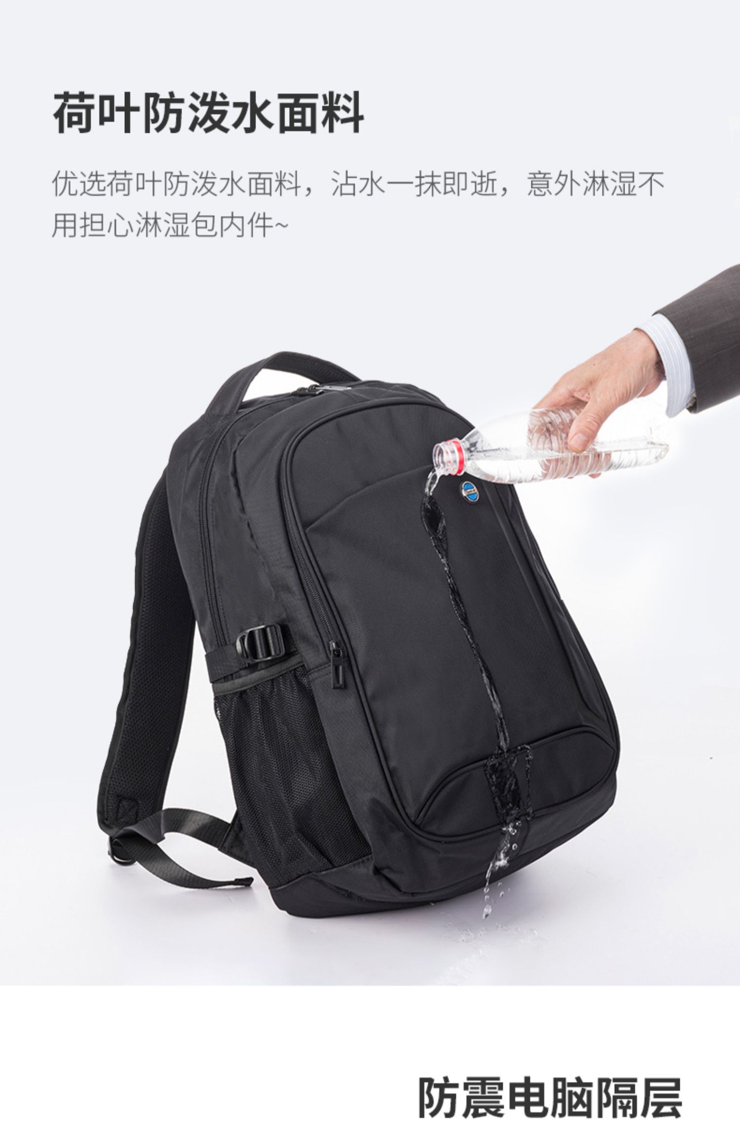 Kara vai cừu túi nam kinh doanh máy tính ba lô học sinh trung học túi năng lực lớn giải trí túi du lịch CS5625 - Ba lô balo thời trang nữ