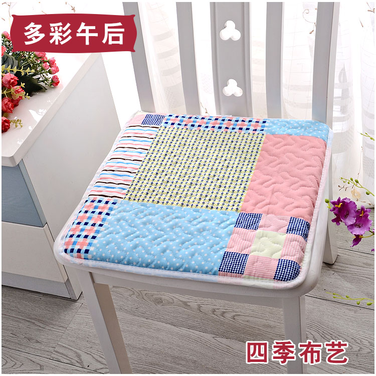 Dày rửa ghế vải đệm pad Four Seasons chung bàn ăn nhỏ gọn và ghế đệm văn phòng ký túc xá sinh viên - Ghế đệm / đệm Sofa thảm trải ghế gỗ