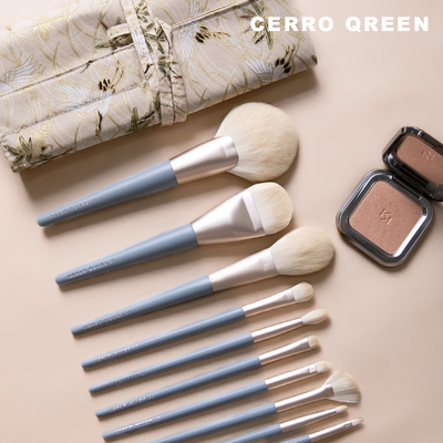 10支新品化妆刷套装散粉刷阴影刷