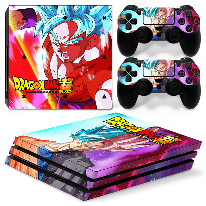 Factory Direct PS4 PRO Sticker Dragon Ball No Cutting No Glue Can Be Customized