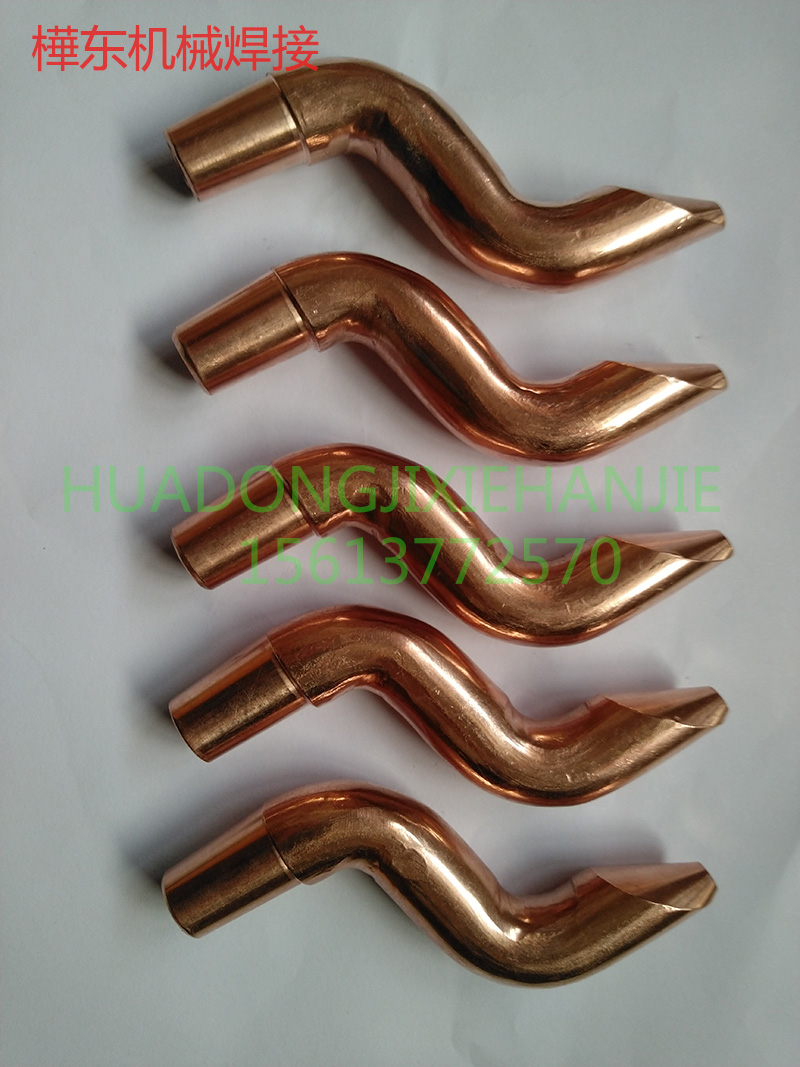 Supply Spot welding machine Touch welding machine Bend electrode Chromium zirconium copper large bend center tip electrode 90 degree tip Eccentric flat head