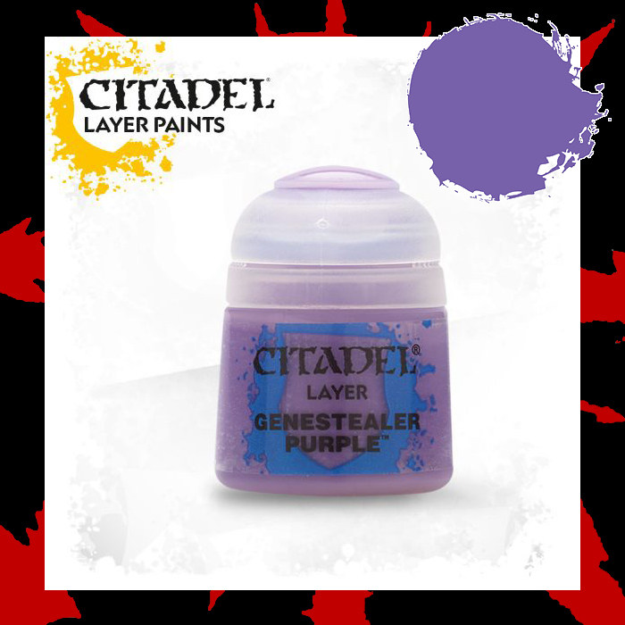 Chaos Casting] Warhammer hierarchy lacquer Layer Genestealer Purple gene thieves Purple