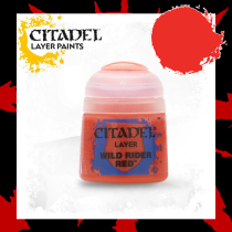 Chaos Casting] Warhammer hierarchy lacquered Layer Wild Rider Red