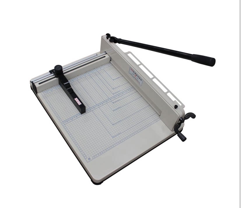 Cloud wide 858A3 paper cutting machine manual paper machine small cutting machine A3 cutting machine recipe book cutting machine