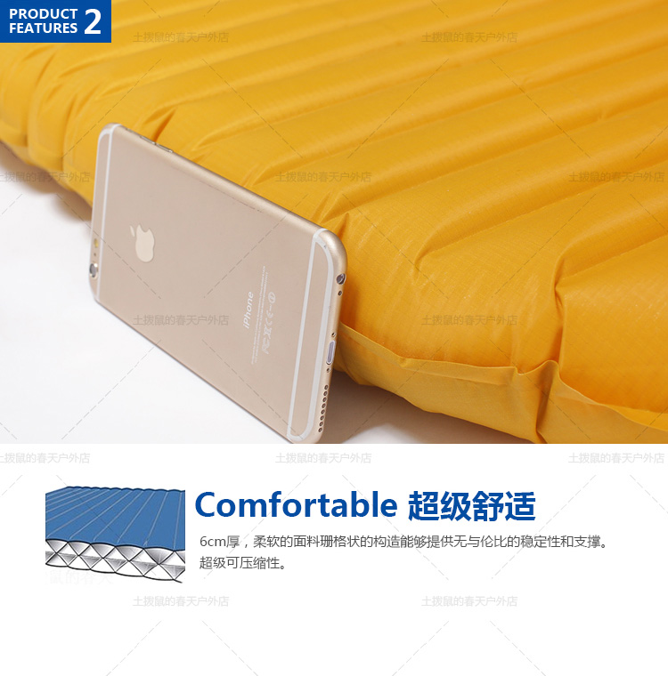 19 chiếc TAR / Therm-a-Rest chính hãng NeoAir XLite siêu nhẹ ba mùa mat đệm bơm hơi - Thảm chống ẩm / Mat / Gối chiếu xốp cho bé