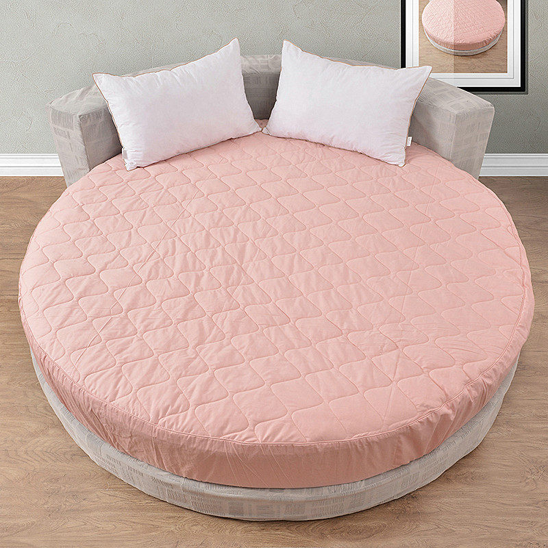 Classic pure cotton bedsCustomized customization and thickness-protected cotton bedhouse mattress cover Water-resistant stripes white