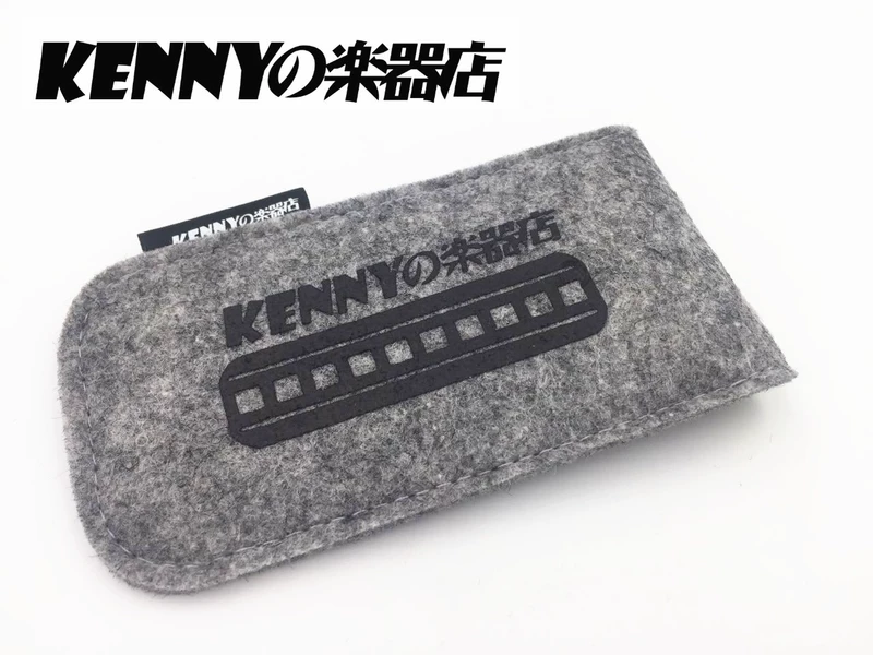 Cửa hàng nhạc cụ Kenny Túi harmonica vải nỉ cao cấp 10 lỗ blues - Phụ kiện nhạc cụ