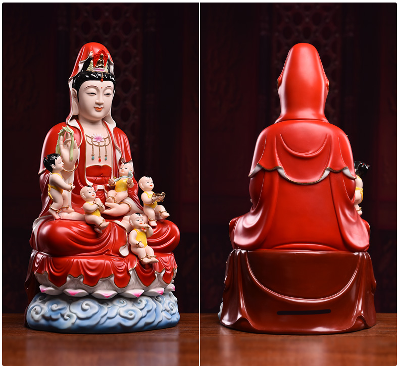 Yutang dai ceramic SongZi view video home for kwan Yin - statute dedicated home for furnishing articles at home