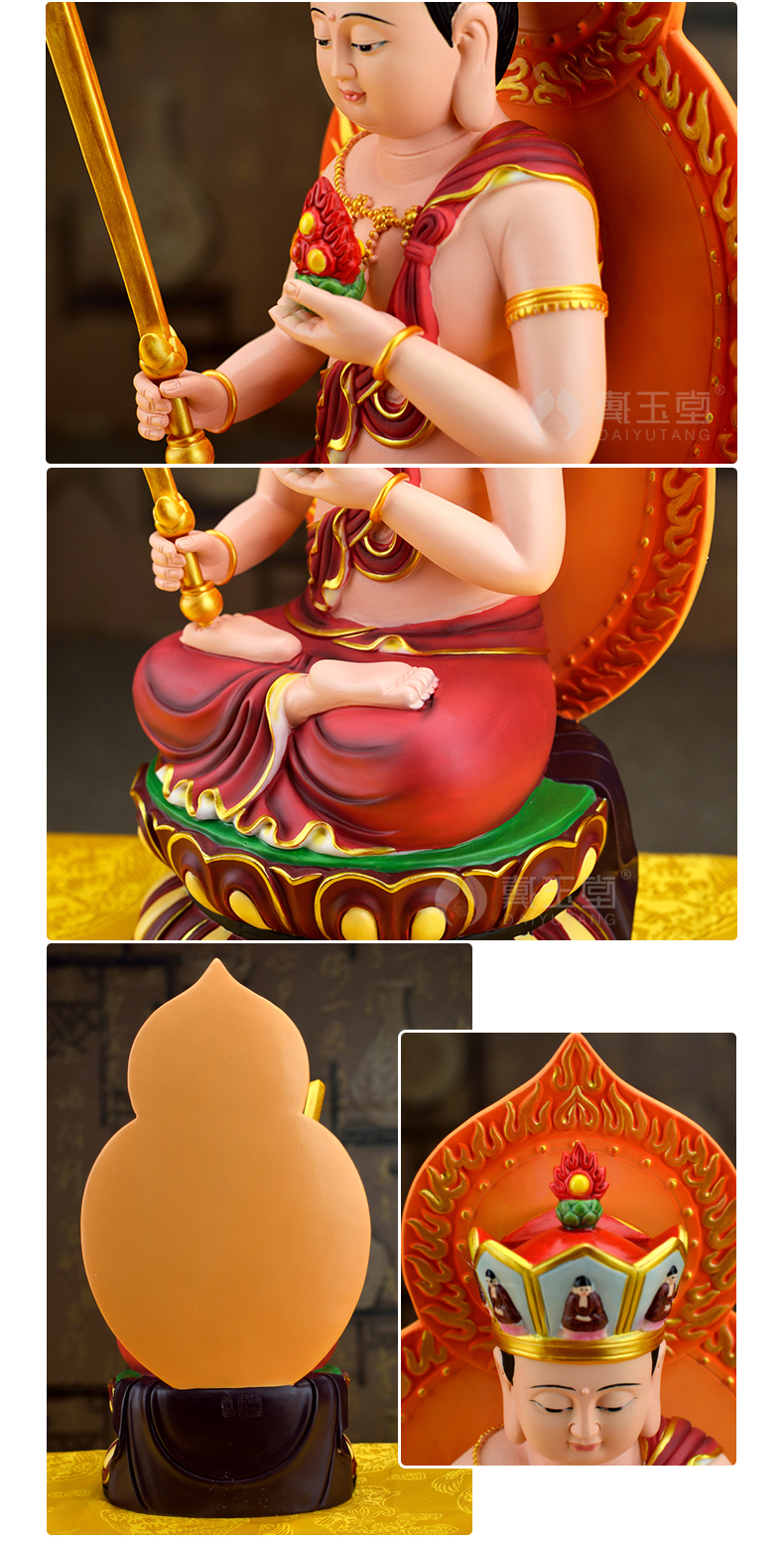 Yutang dai ceramic vanity hidden this life Buddha bodhisattva tiger ox of Buddha temple consecrate the decoration that occupy the home furnishing articles