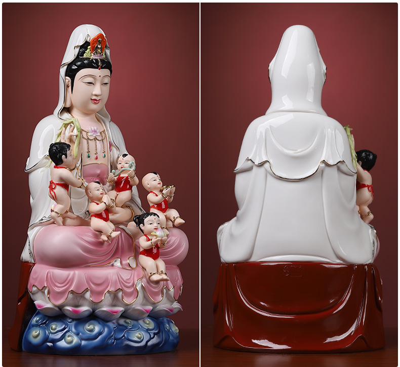 Yutang dai ceramic SongZi view video home for kwan Yin - statute dedicated home for furnishing articles at home