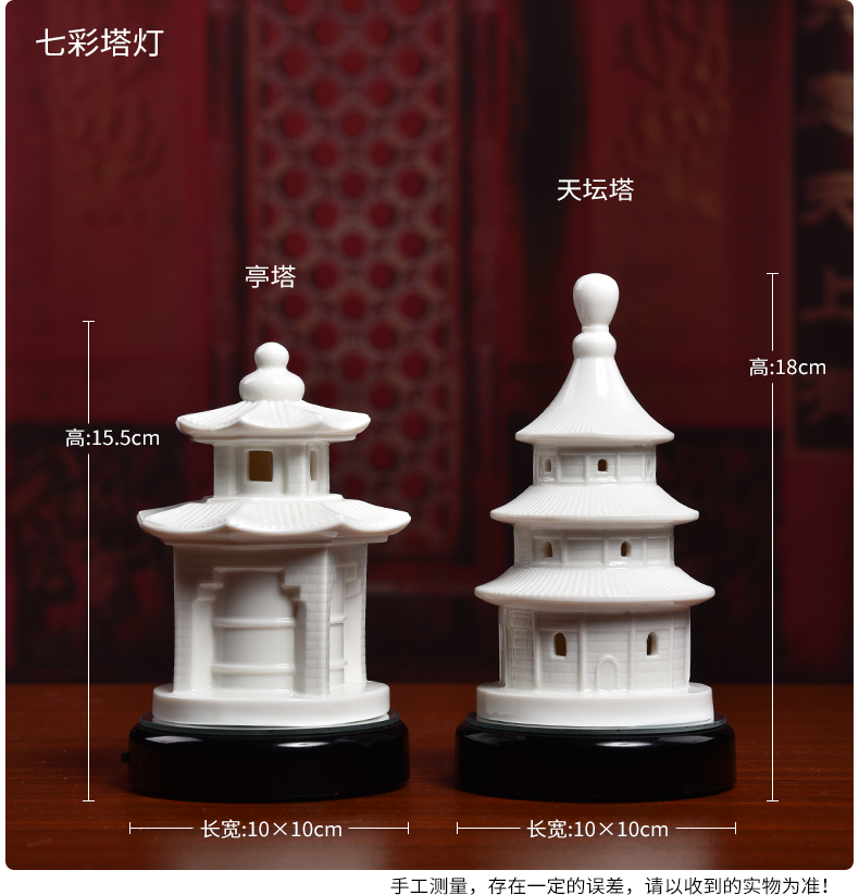 Yutang dai household ceramics ('m lamps for furnishing articles GongDeng with lamp holder before Buddha buddhist supplies/colorful tower lamp