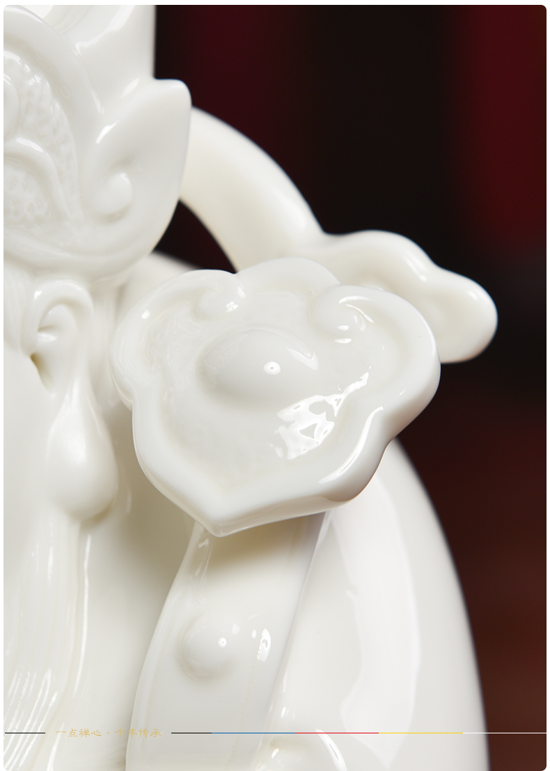 Yutang dai ceramic household wealth to wen shops opening gifts small sitting room color of Buddha furnishing articles