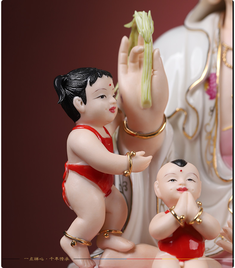 Yutang dai ceramic SongZi view video home for kwan Yin - statute dedicated home for furnishing articles at home