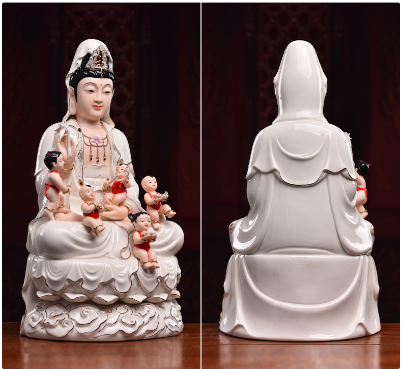 Yutang dai ceramic SongZi view video home for kwan Yin - statute dedicated home for furnishing articles at home