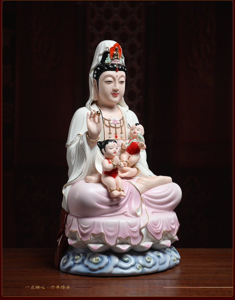 Yutang dai ceramic SongZi view video home for kwan Yin - statute dedicated home for furnishing articles at home