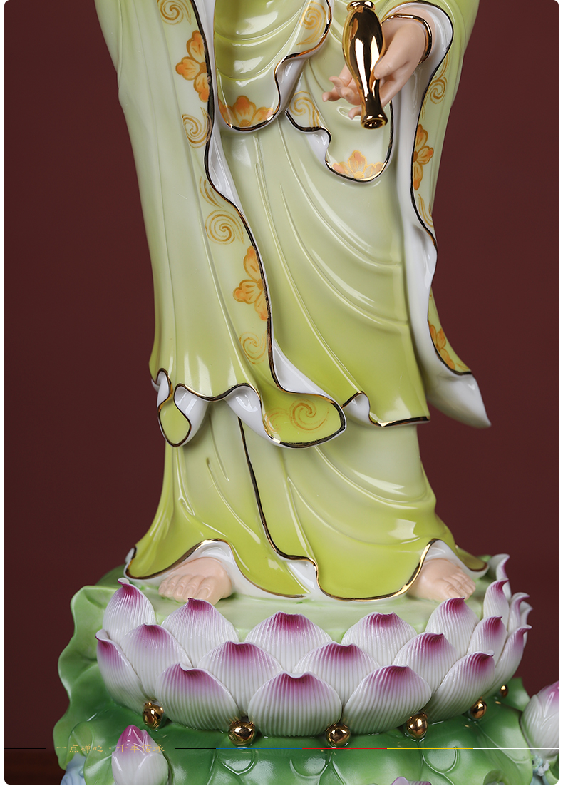 Yutang dai dehua ceramic 20 inches west three holy spirit like furnishing articles dehua white porcelain household saint consecrate figure of Buddha
