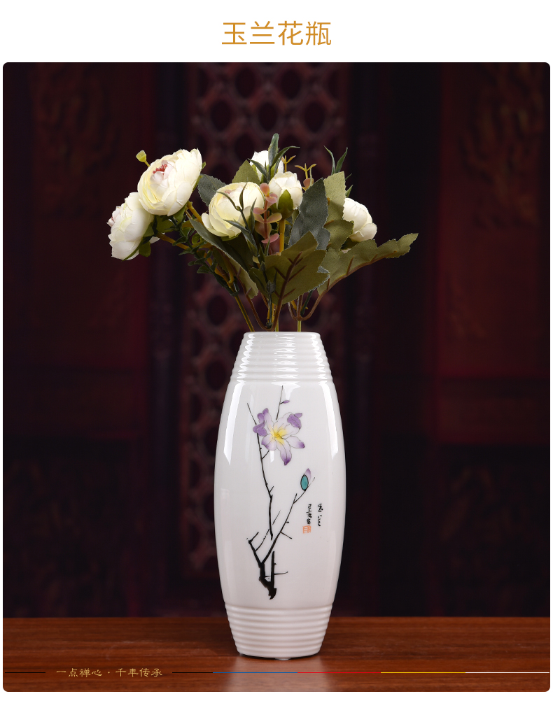 Yutang dai hand - made ceramic floret bottle.net consecrate Buddha with supplies before Buddha goddess of mercy bottle for vases, home furnishing articles