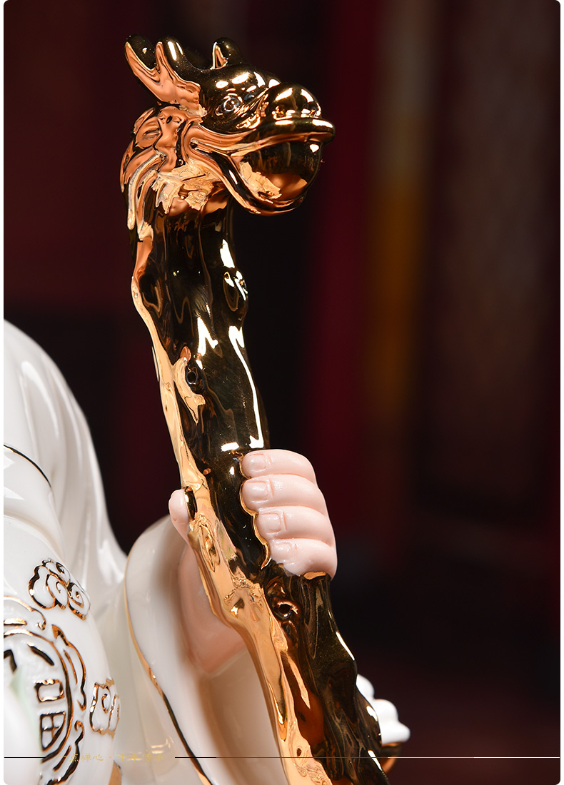 Yutang dai high - grade porcelain ceramic black mother idols to worship our fairy black woman that occupy the home D08-14